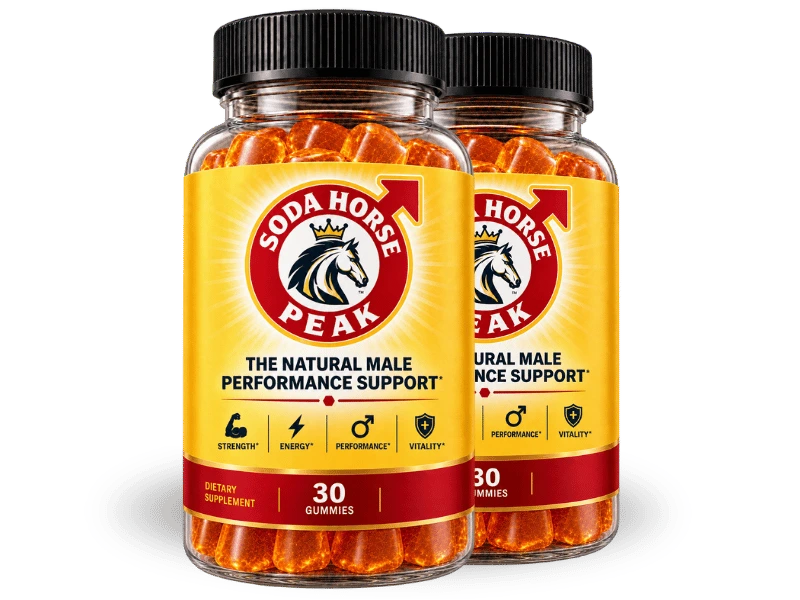 SodaHorsePeak 2 Bottles package